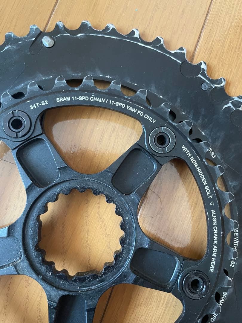 SRAM RED X Glide 110 BCD 50/34 おまけつき