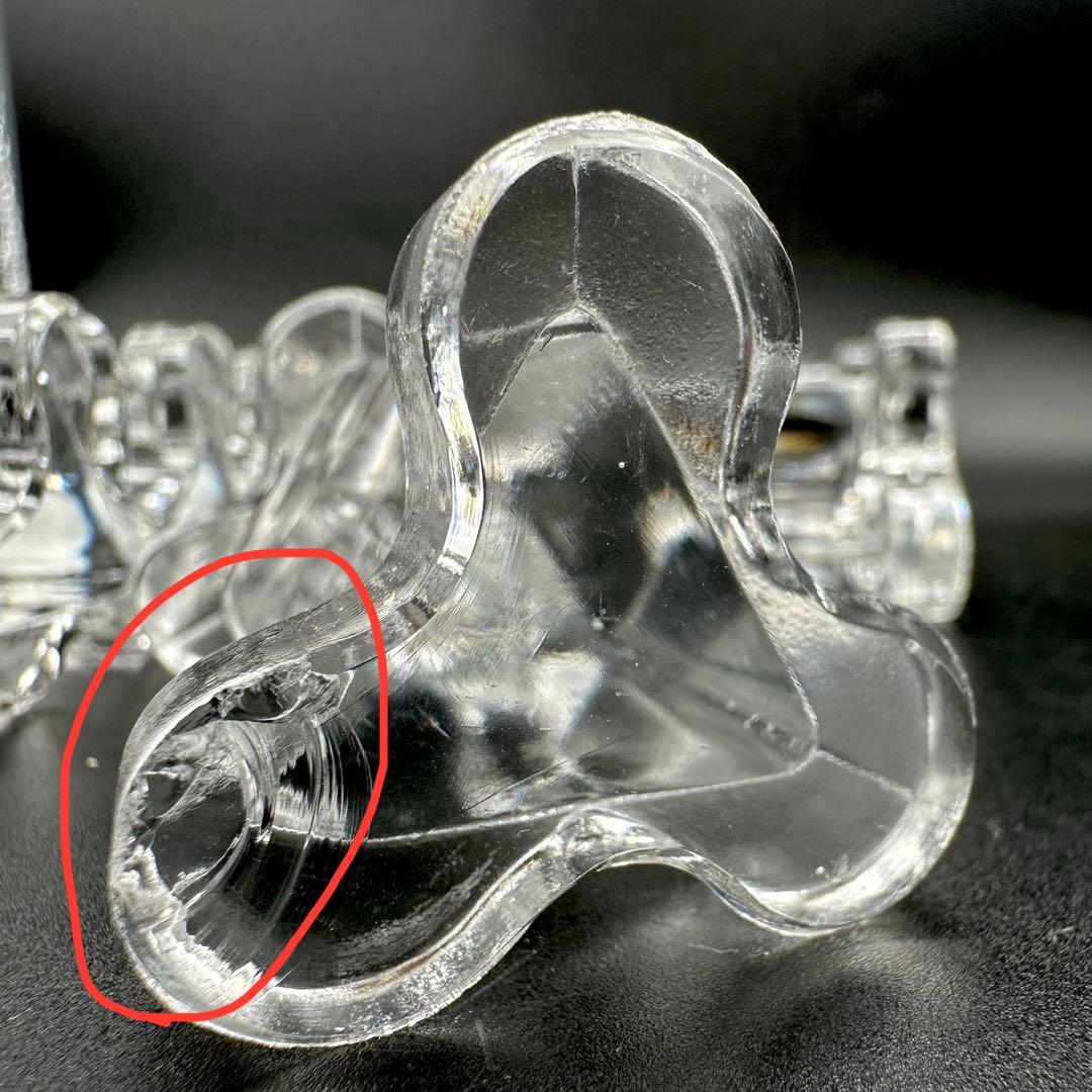 Baccarat オールドバカラ ナイフレスト 12個 s.500