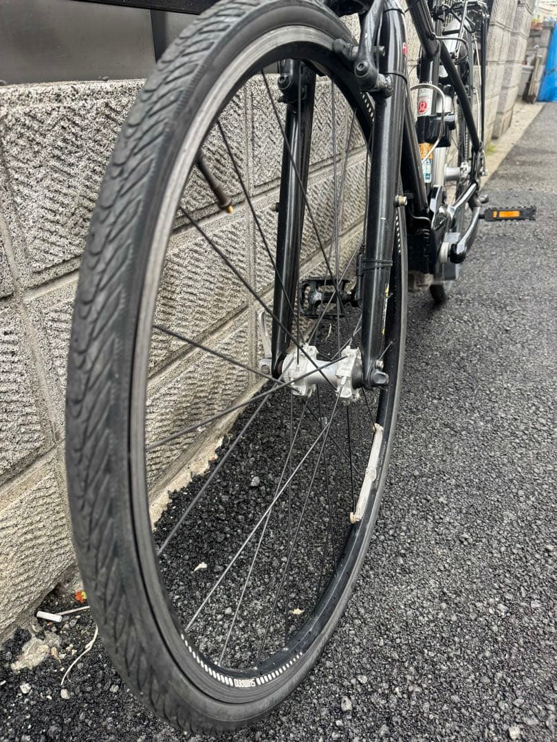 電動アシスト自転車 ブラック スポーツタイプ