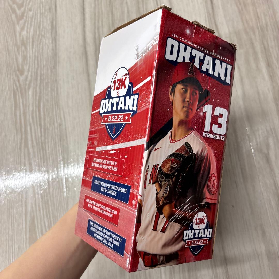 Shohei Ohtani 13K ボブルヘッド