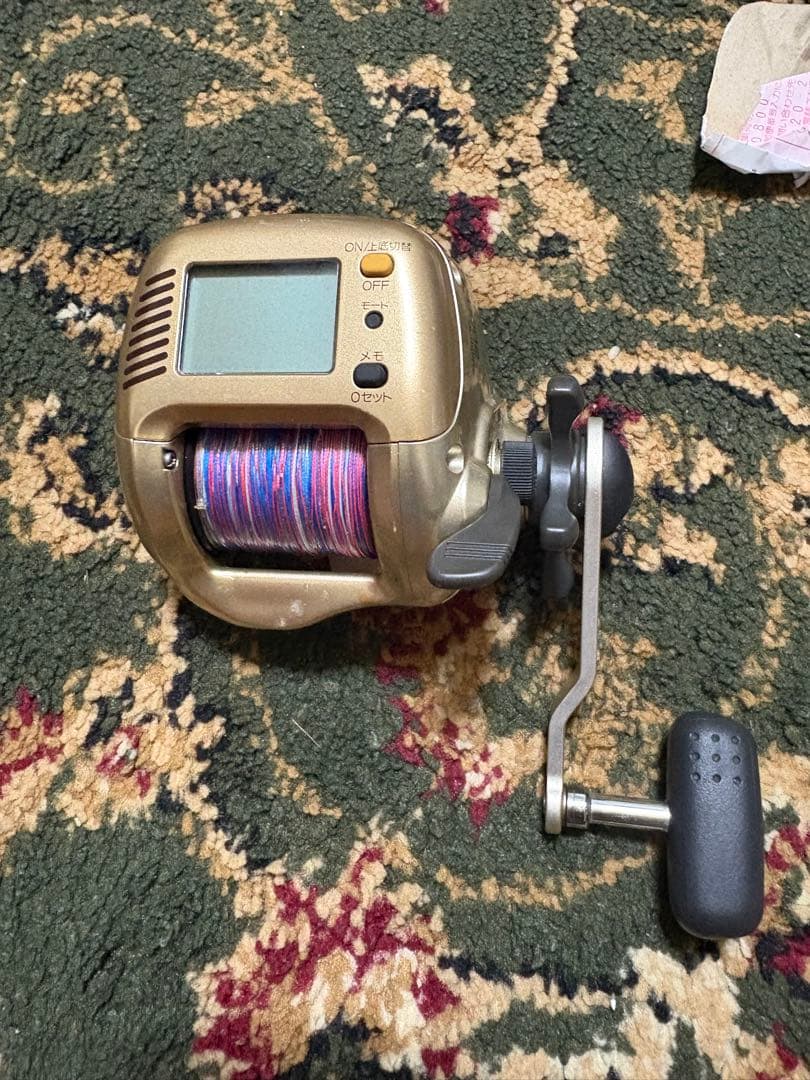 電動リール 3台セット+ コード　＋ライン シマノC2000おまけ