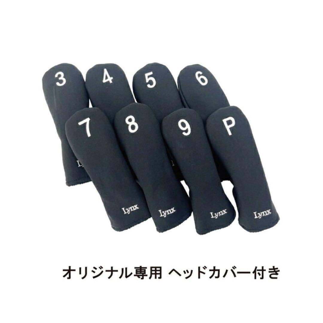 【新品】リンクス パララックス ハイブリッド 中空 アイアン 4番 SR 単品