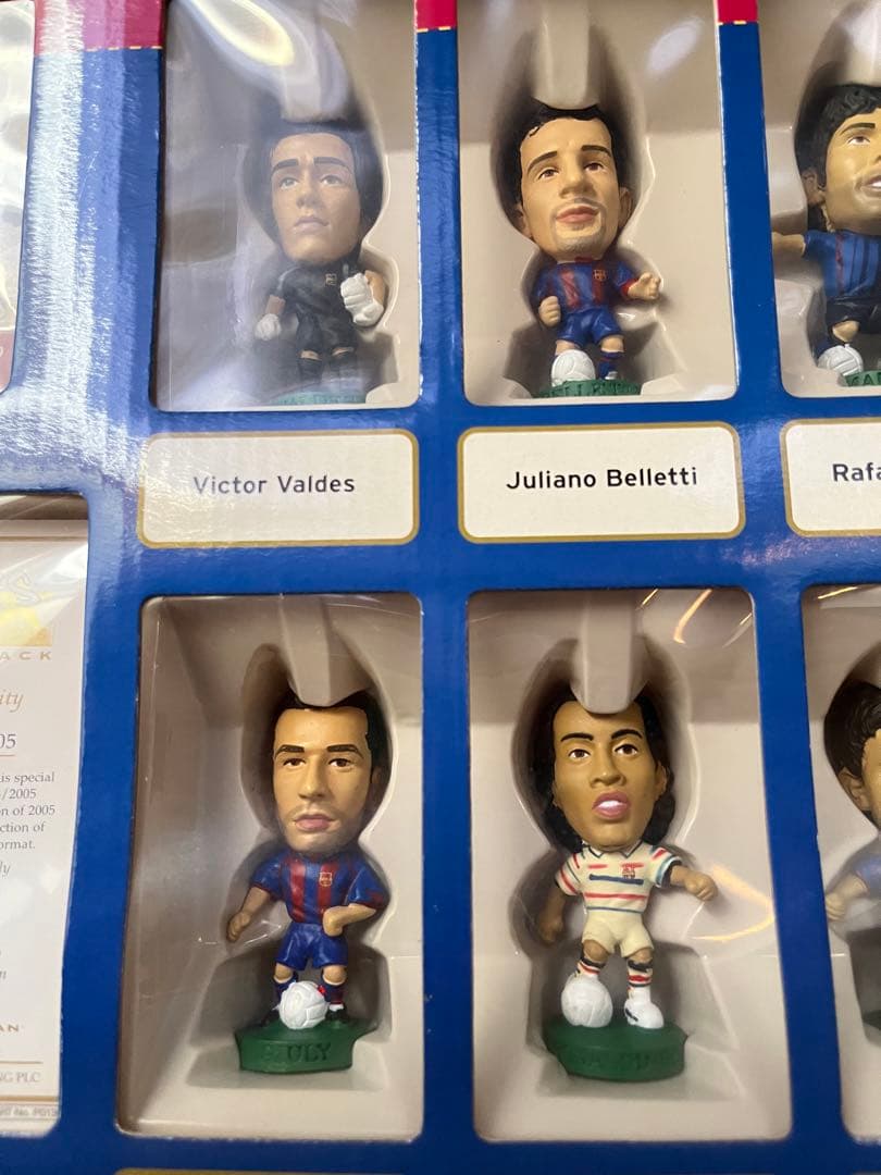pro stars FCバルセロナ 2005年選手フィギュアセット