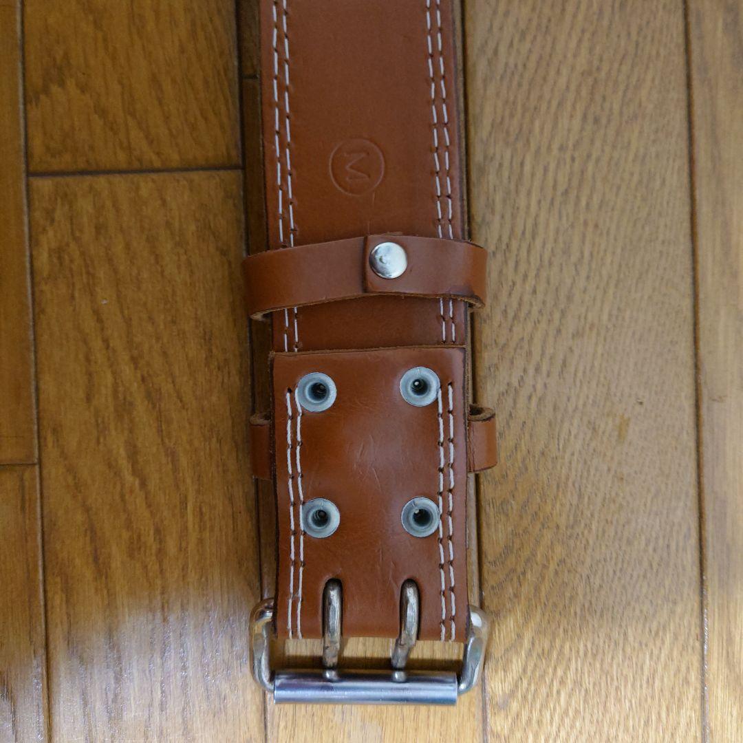 ゴールドジム プロレザーベルト Mサイズ