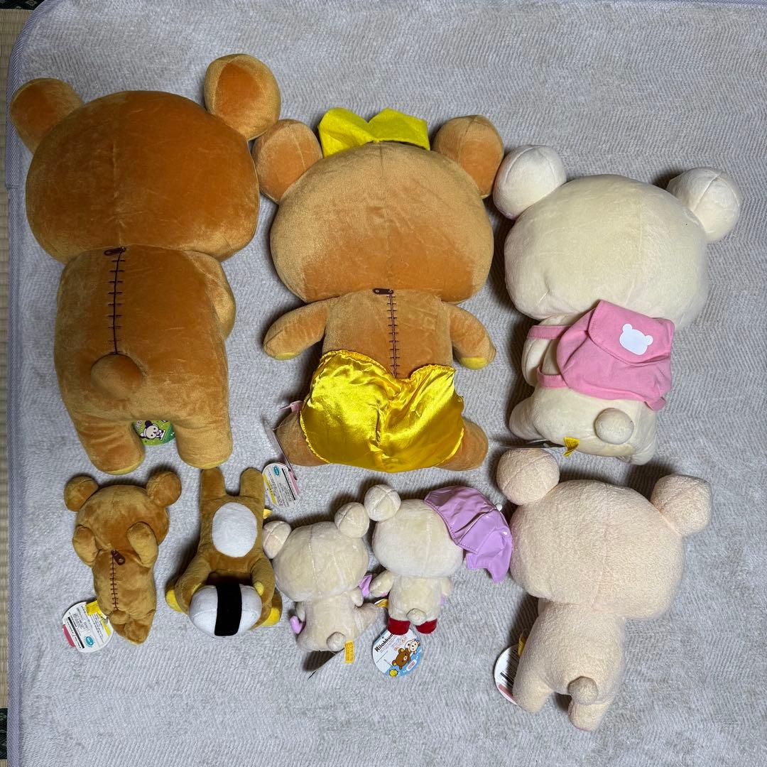【未使用・タグ付】リラックマ ぬいぐるみセット まとめ売り
