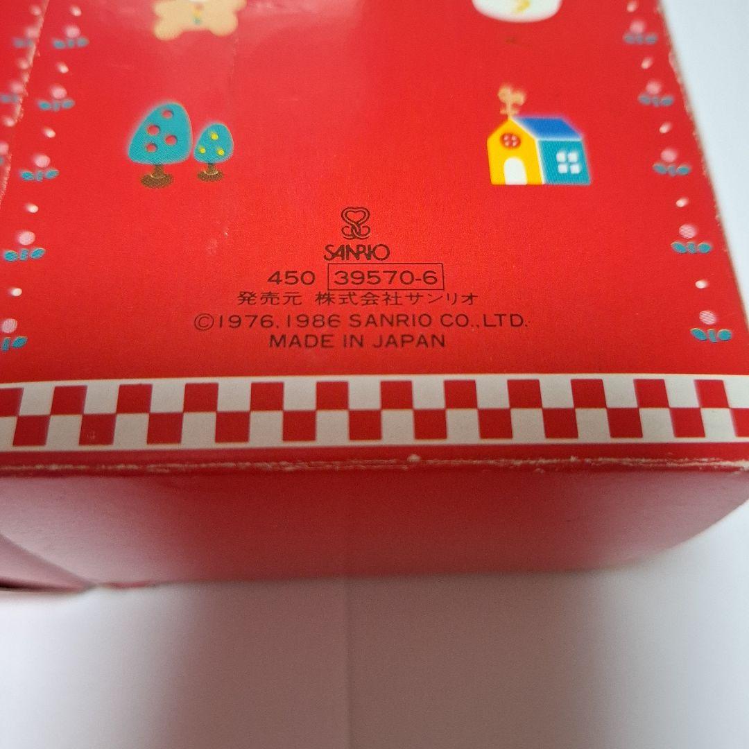 サンリオハローキティ 80年代当時物 木製ミニチュア家具セット 2点セット