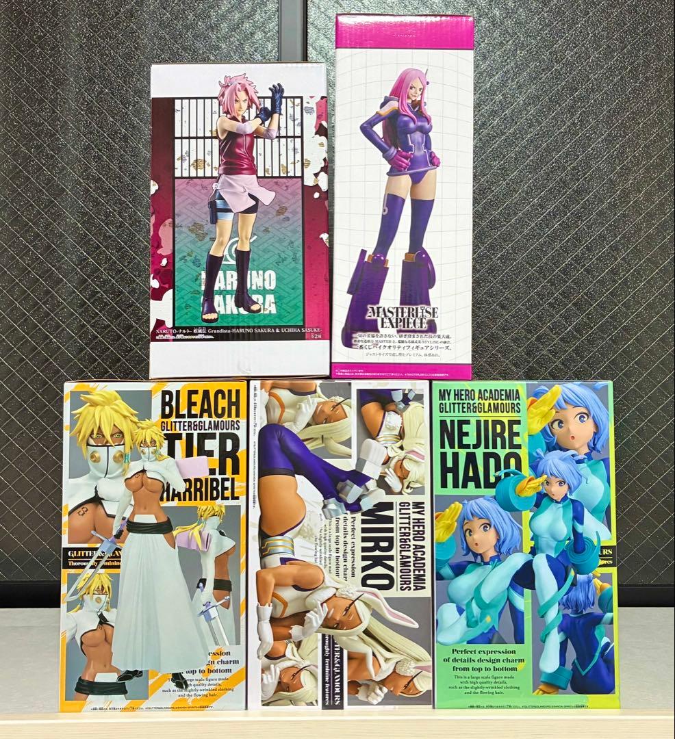 【人気アニメgirls figure 5種5体セット】 まとめ売り: