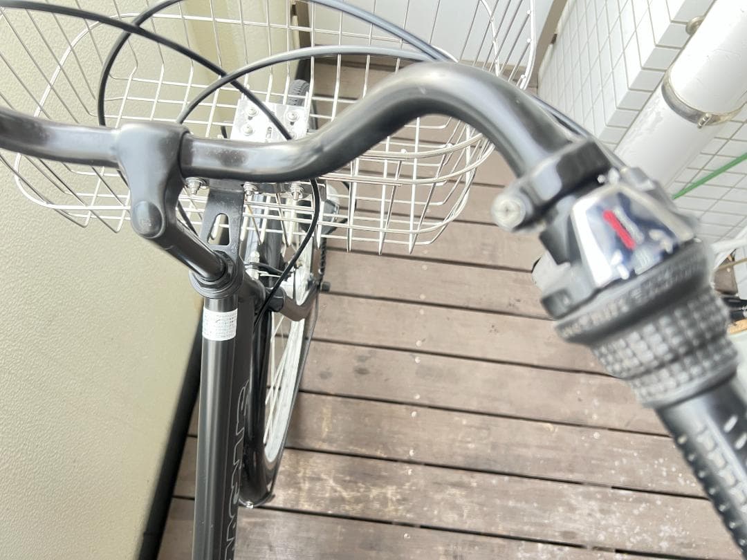 マグナスMAGNUS ２７インチ シティサイクル 黒(マットブラック)　引取専用