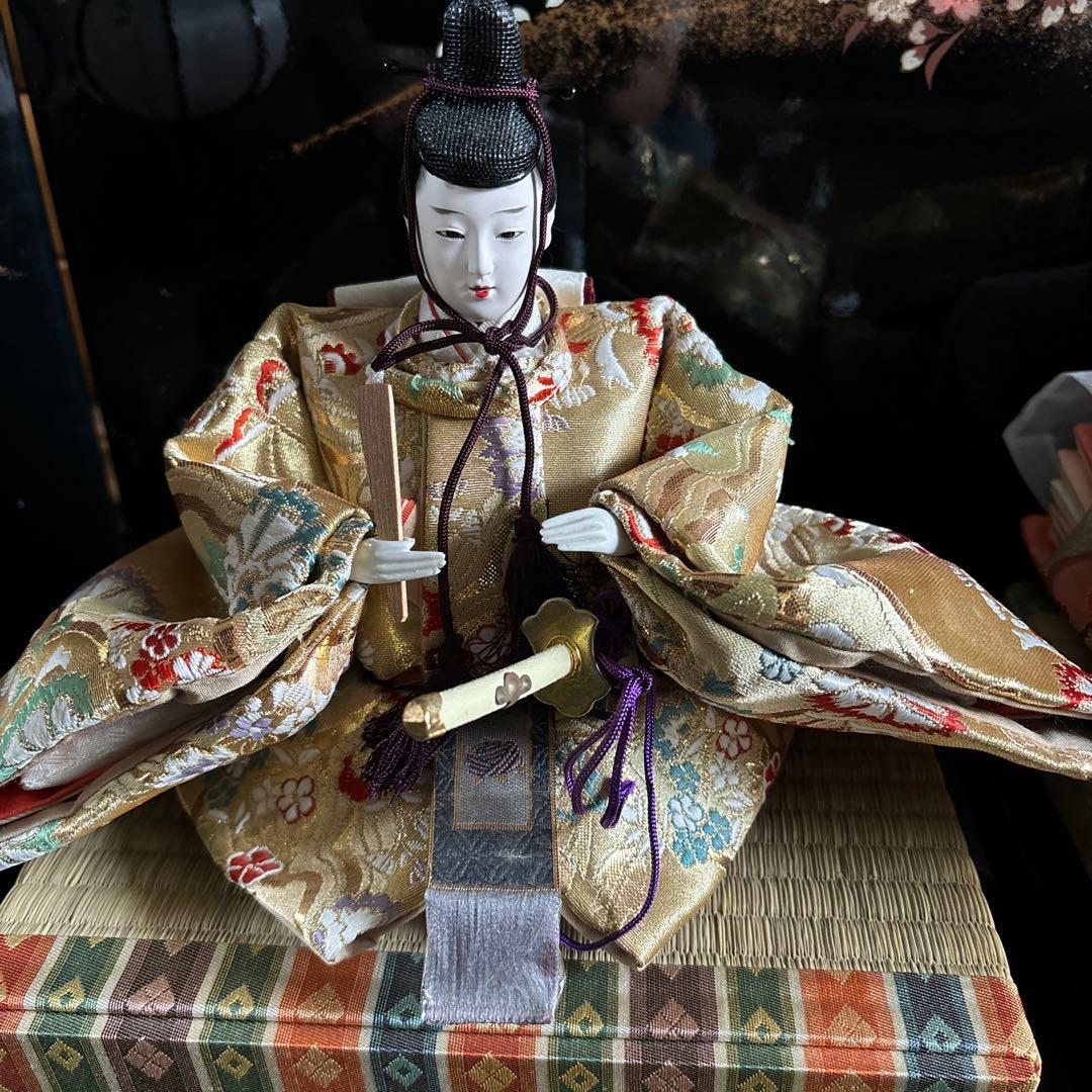 吉徳大光　雛人形　絵巻物語　花ひいな