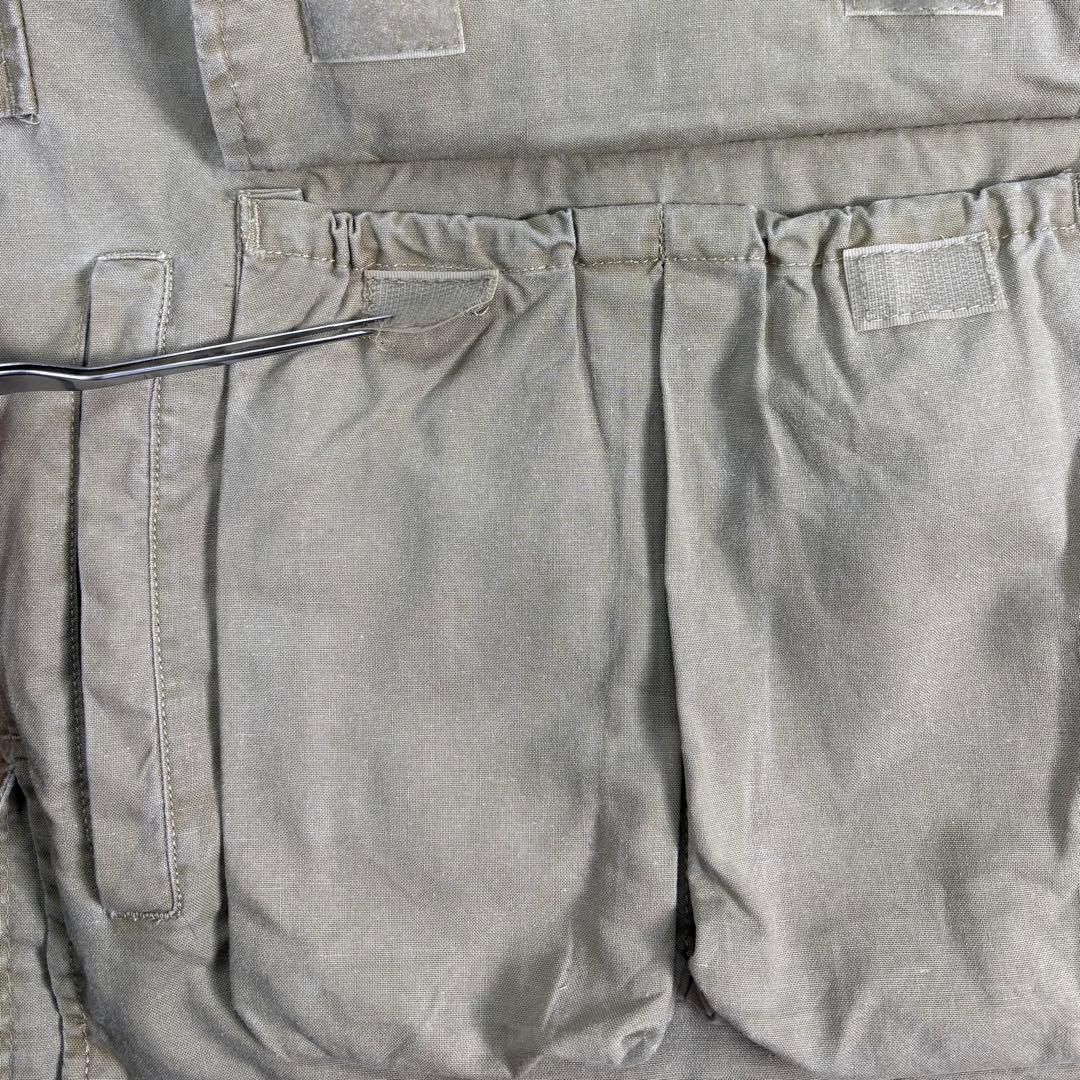 【希少】Woolrich90sフィッシングベスト2XLカーキフェード　ビンテージ