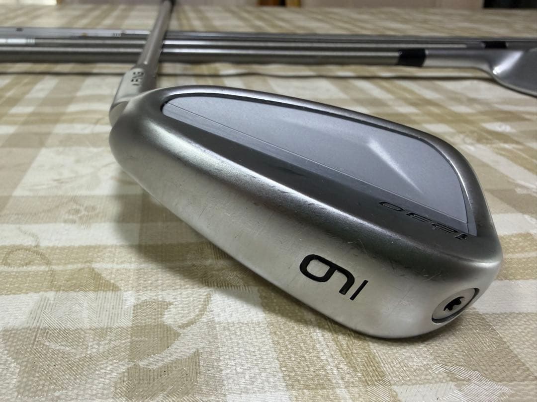 PING i230 Steel Fiber i80 R 5〜W 6本　黒ドット