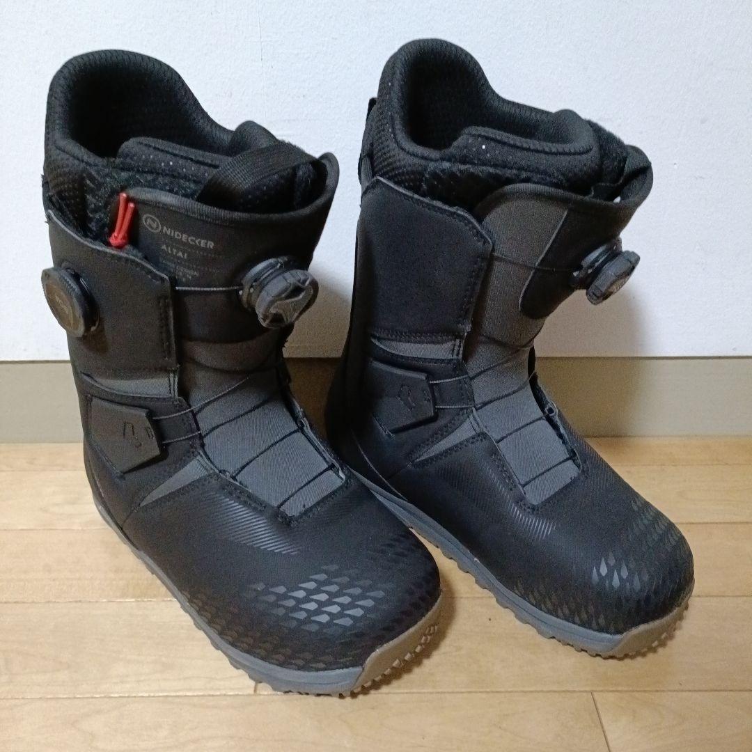 中古25-26 NIDECKER ALTAI27cmスノーボードブーツ　グラトリ