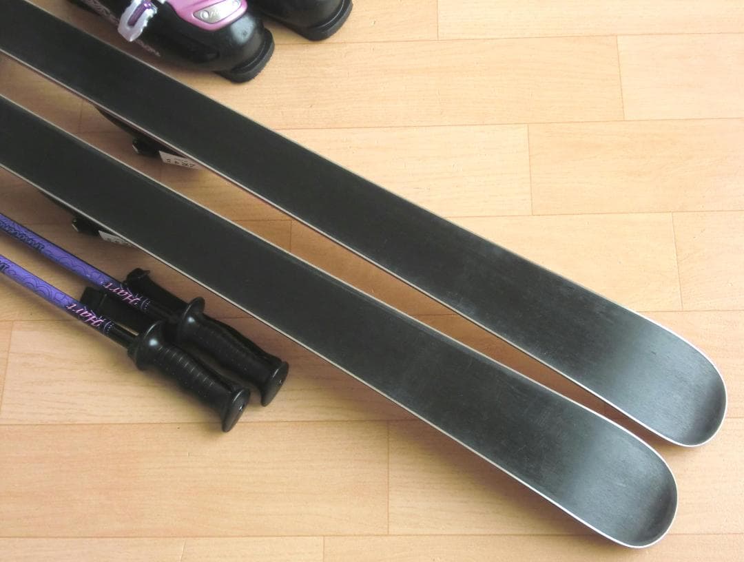 ■■送料無料■Hart■ジュニア用スキーフルセット■板146靴25■WAX済■■