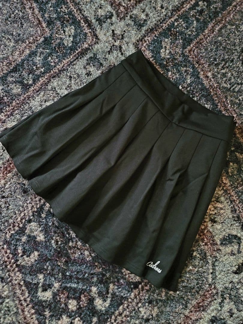 【即完売モデル】adress pleats skirt brack ゴルフウェア