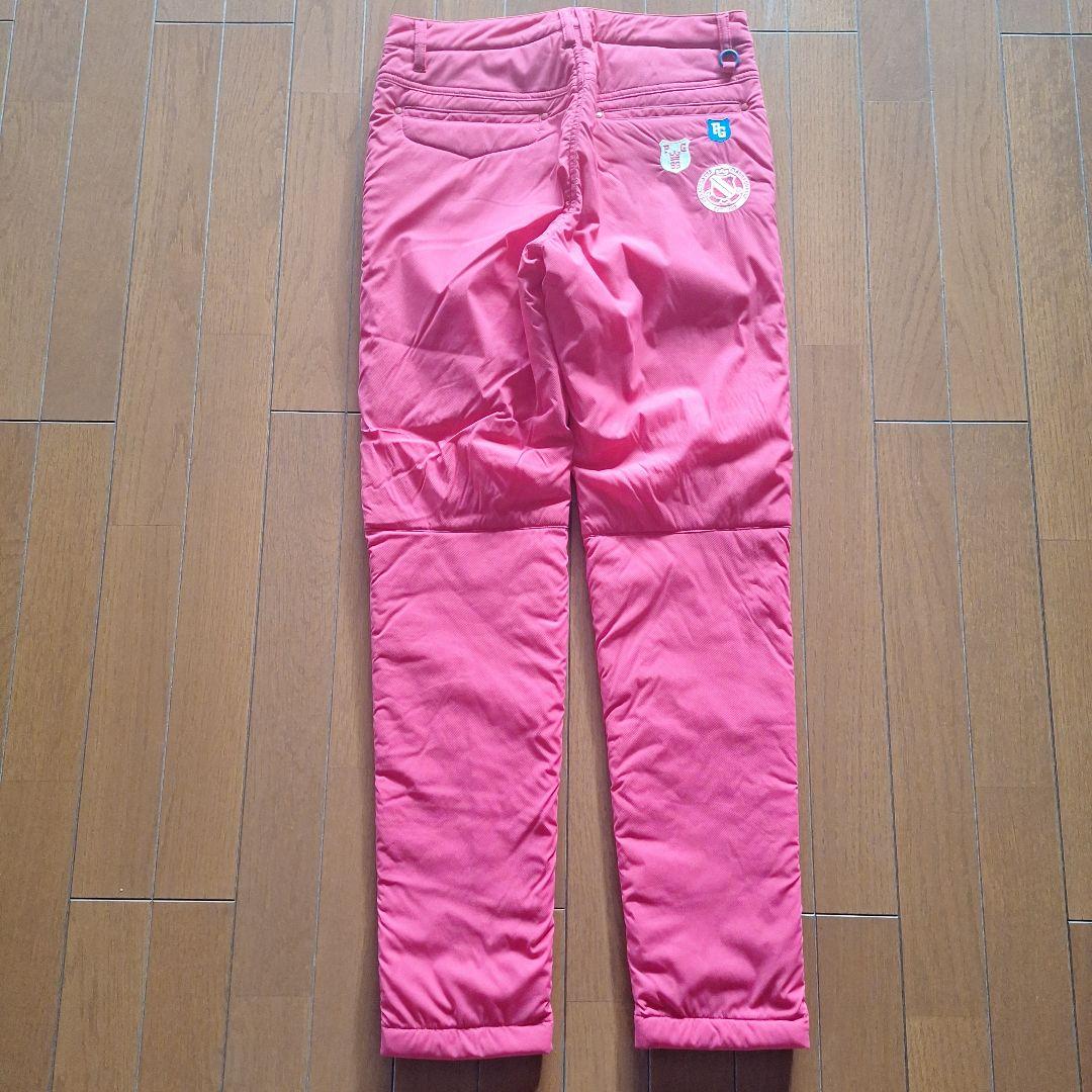 【未使用】パーリーゲイツ　ピンクパンツサイズ１　ポリエステル綿入り