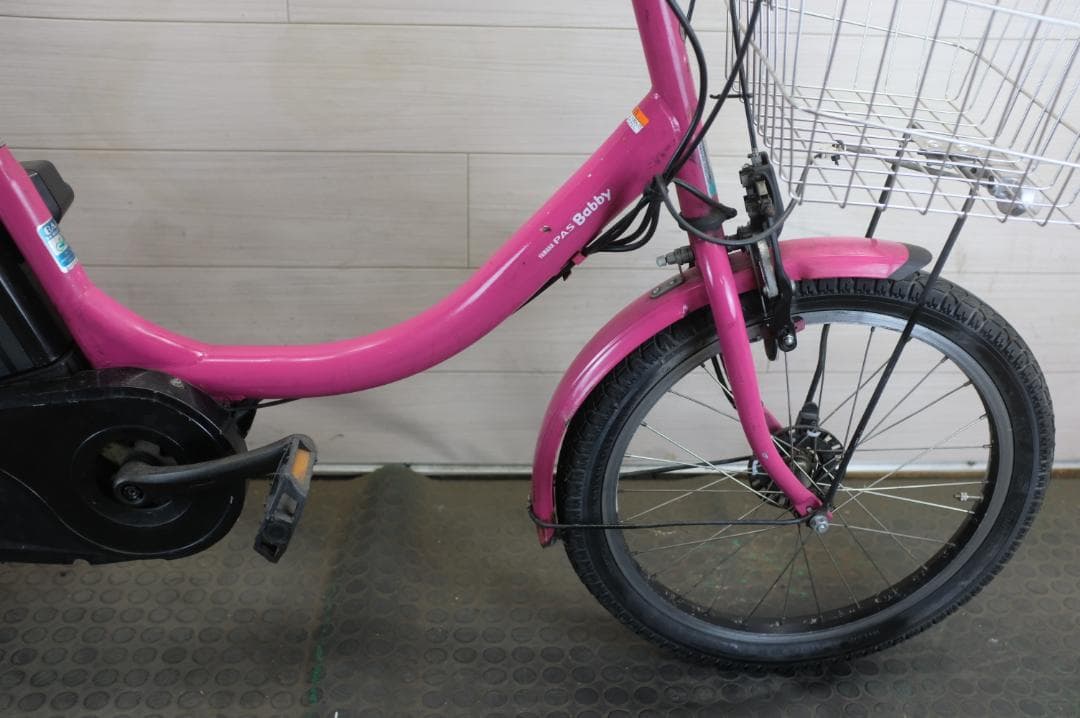 電動自転車ヤマハPAS　Babby20インチ3段　8.7Ah（4点灯）充電器あり