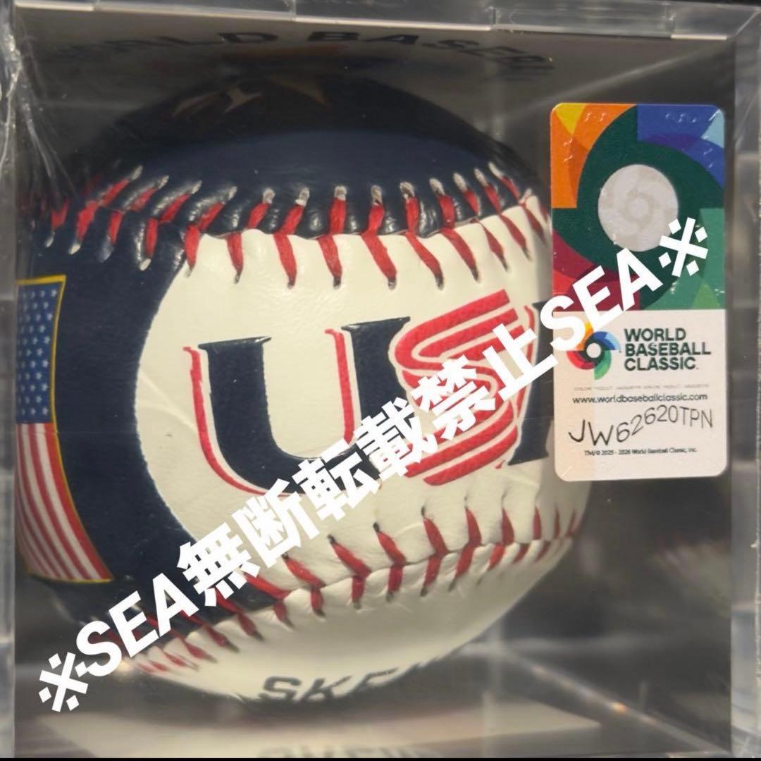 超激レア　WBC アメリカ代表 スキーンズ 記念ボール（No.25/30）即完売