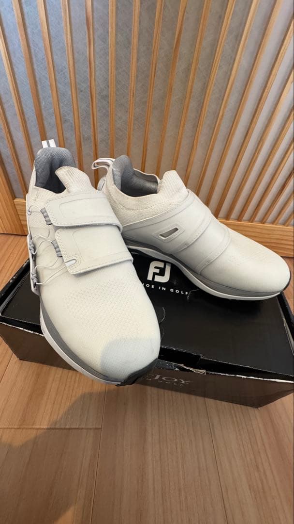 FootJoy ゴルフシューズ ホワイト ベルクロ