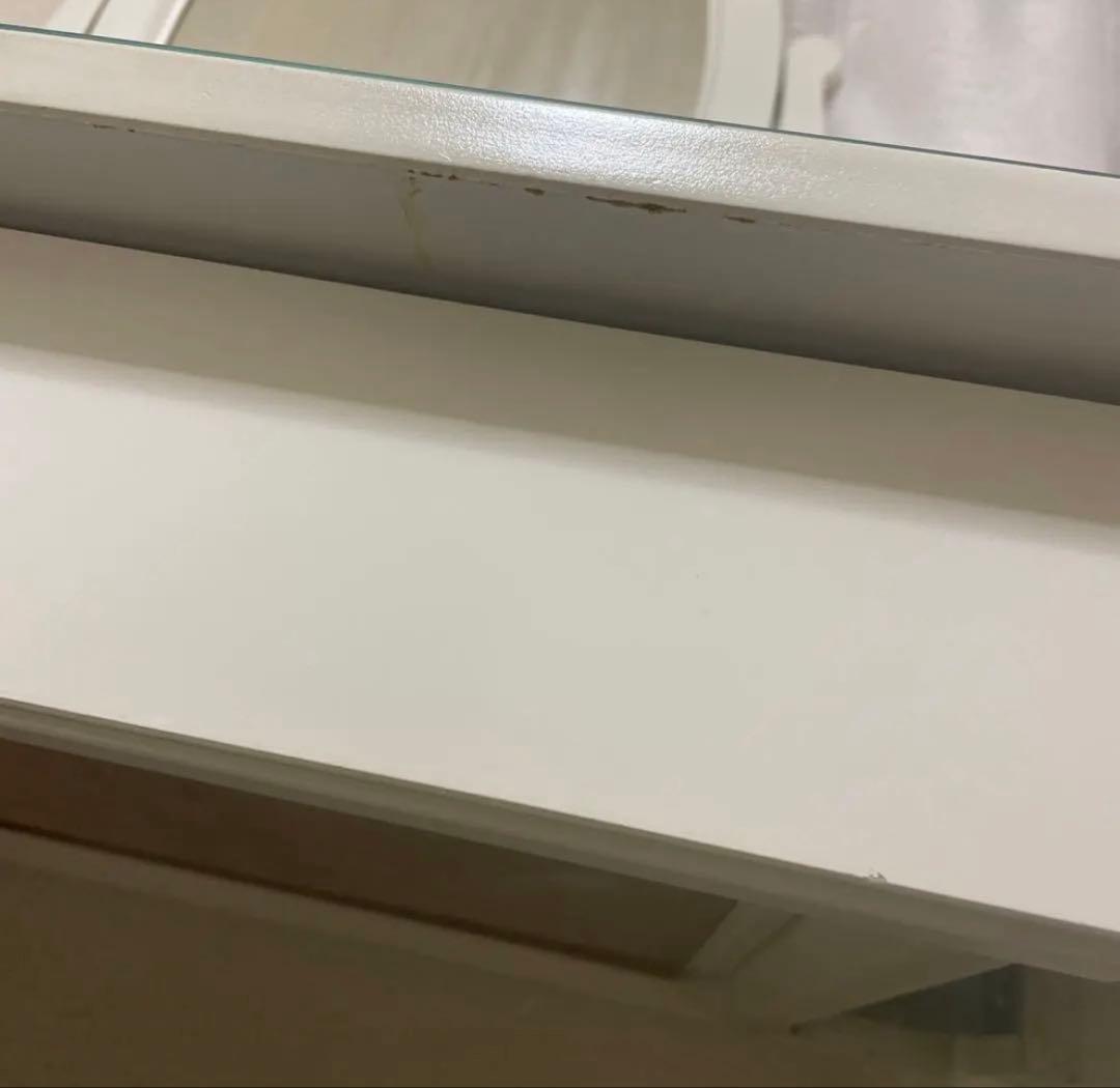 『たのメル便』ヘムネス　 IKEA ドレッサー　ミラー付き　ホワイト　鏡台