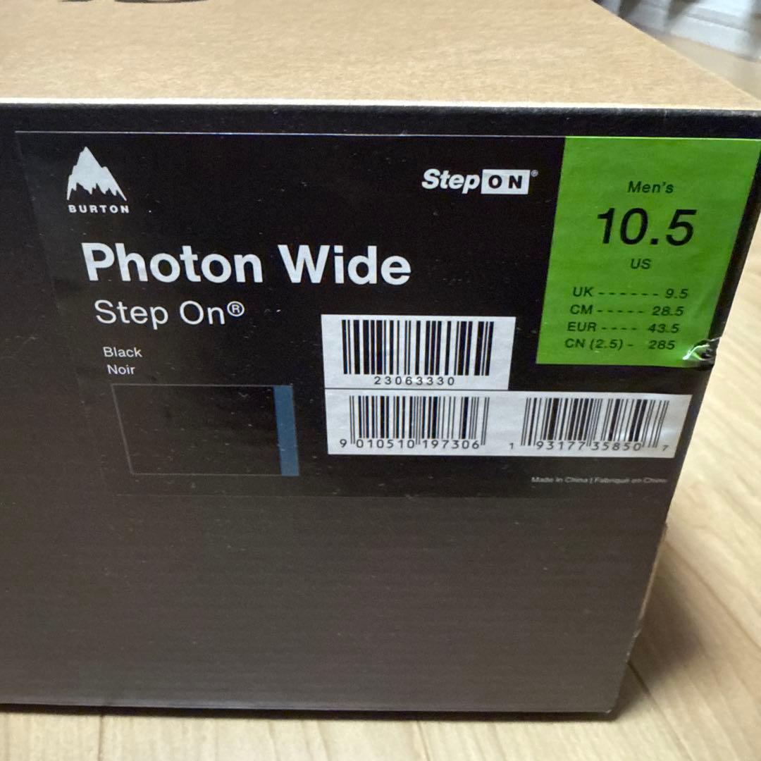 BURTON Photon Wide ステップオン スノーボードブーツ