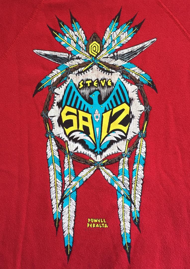 ビンテージ Powell Peralta Steve Saizスウェットシャツ