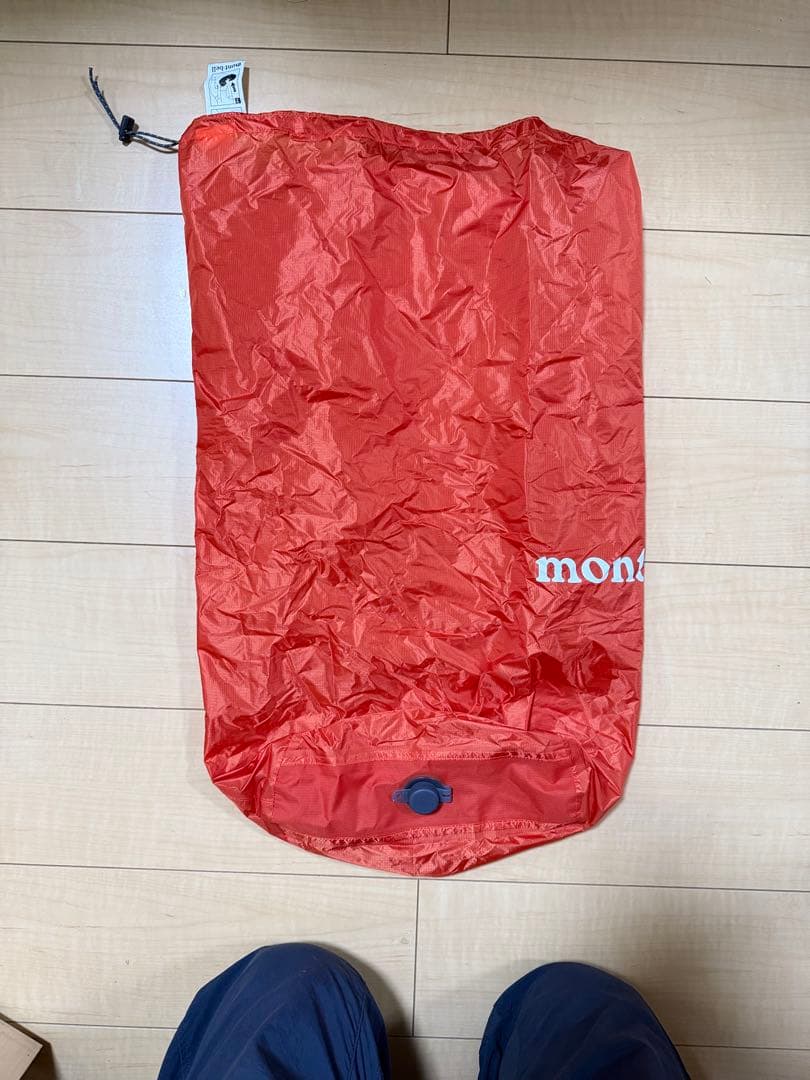 新品mont-bell U.L.アルパインパッド25 150 ポンプバッグ付き