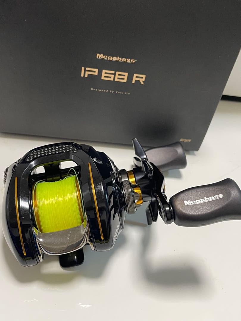 megabass メガバスip68r リール