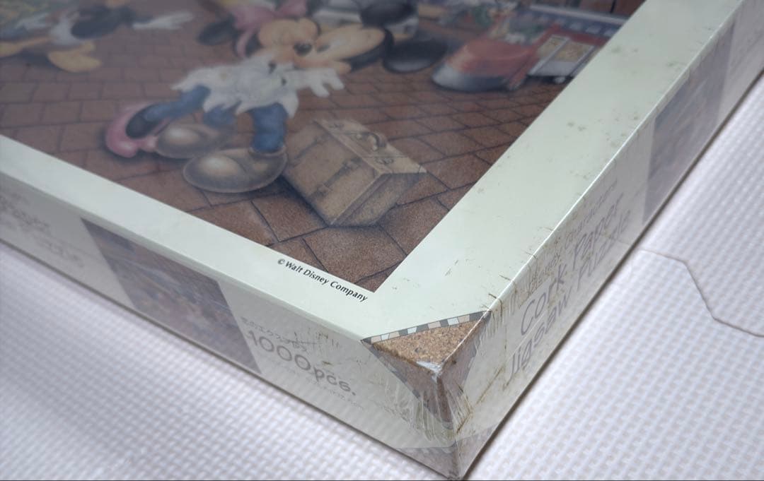 【未開封】ディズニーキャラクター コルクペーパージグソーパズル 恋のエクスプレス