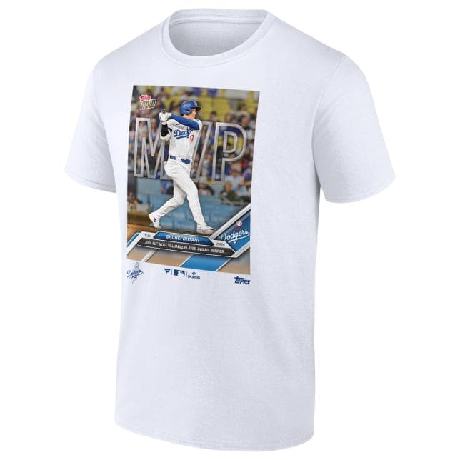 838枚限定/再生産無し 大谷翔平 topp MVP 公式 Tシャツ　M