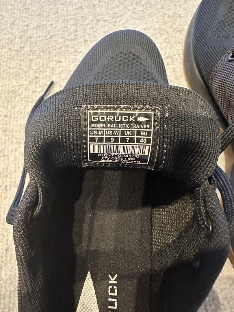 その他 GORUCK BALLISTIC TRAINERS US M7