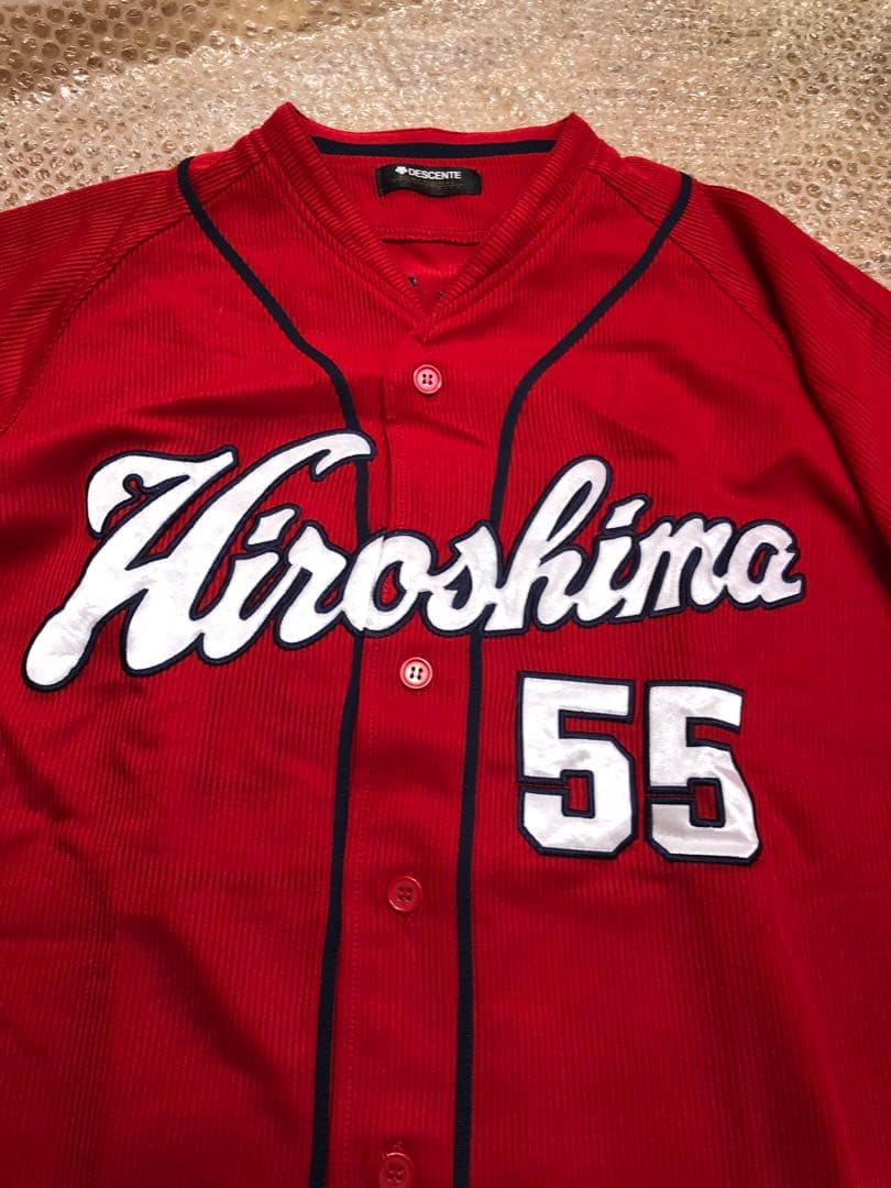 広島東洋カープ　エルドレッド　ハイクオリティユニフォーム　人気の赤　人気の L‼️