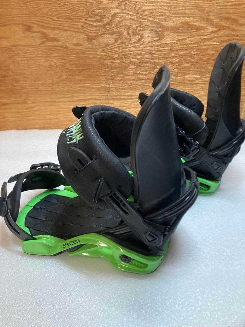 SALOMON DISTRICT スノーボード ビンディング グリーン　S
