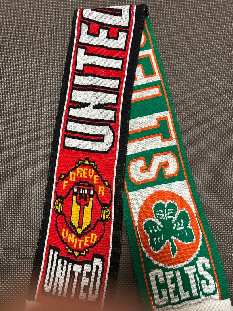 記念グッズ vintage UNITED CELTS football scarf