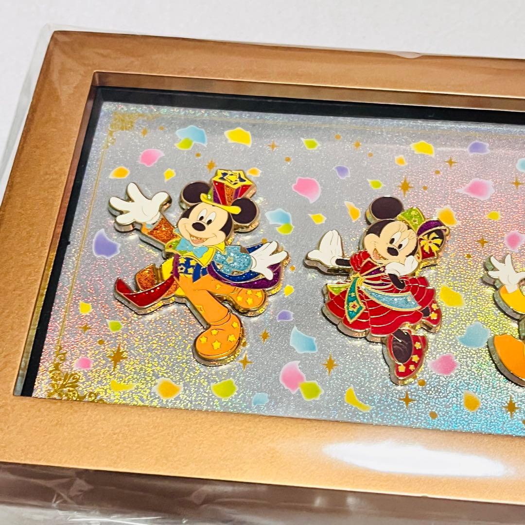 ディズニー　40周年　グランドフィナーレ　ピンバッジ　セット　額入り