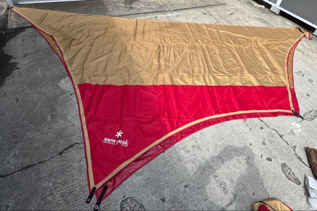 スノーピーク HDタープ・ヘキサ・レギュラーセット(ポール込)