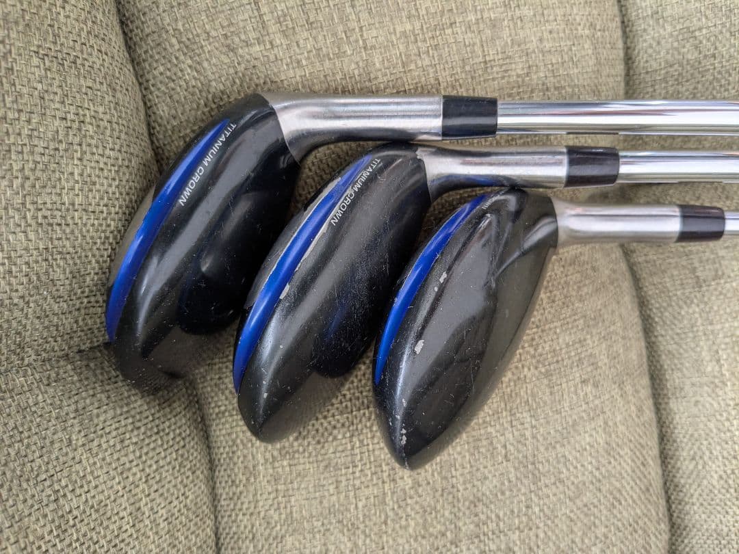 Mizuno　CLK ユーティリティ クラブ3本セット