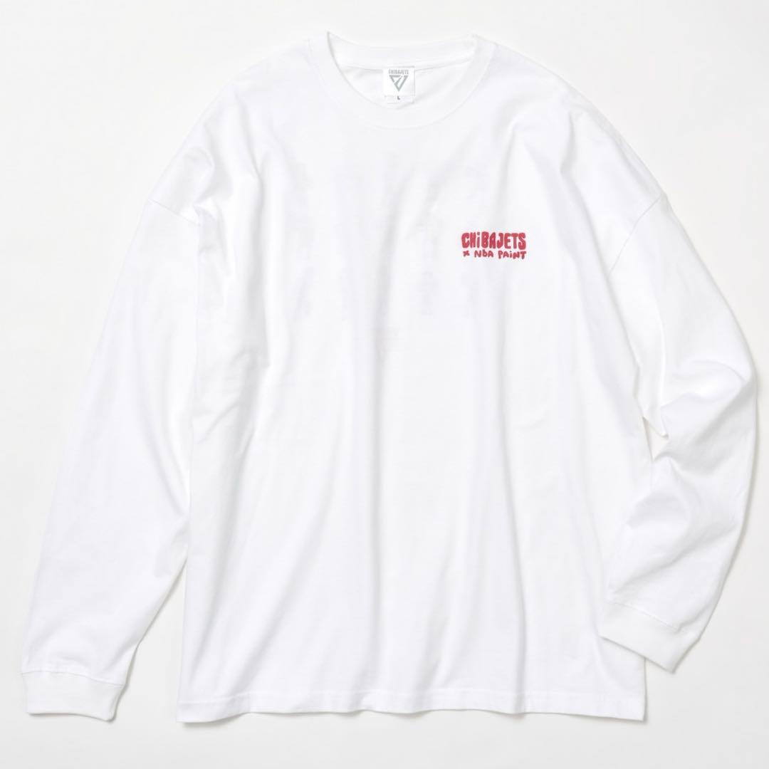 千葉ジェッツ NBA PAINT ビッグシルエットロングTシャツ Lサイズ