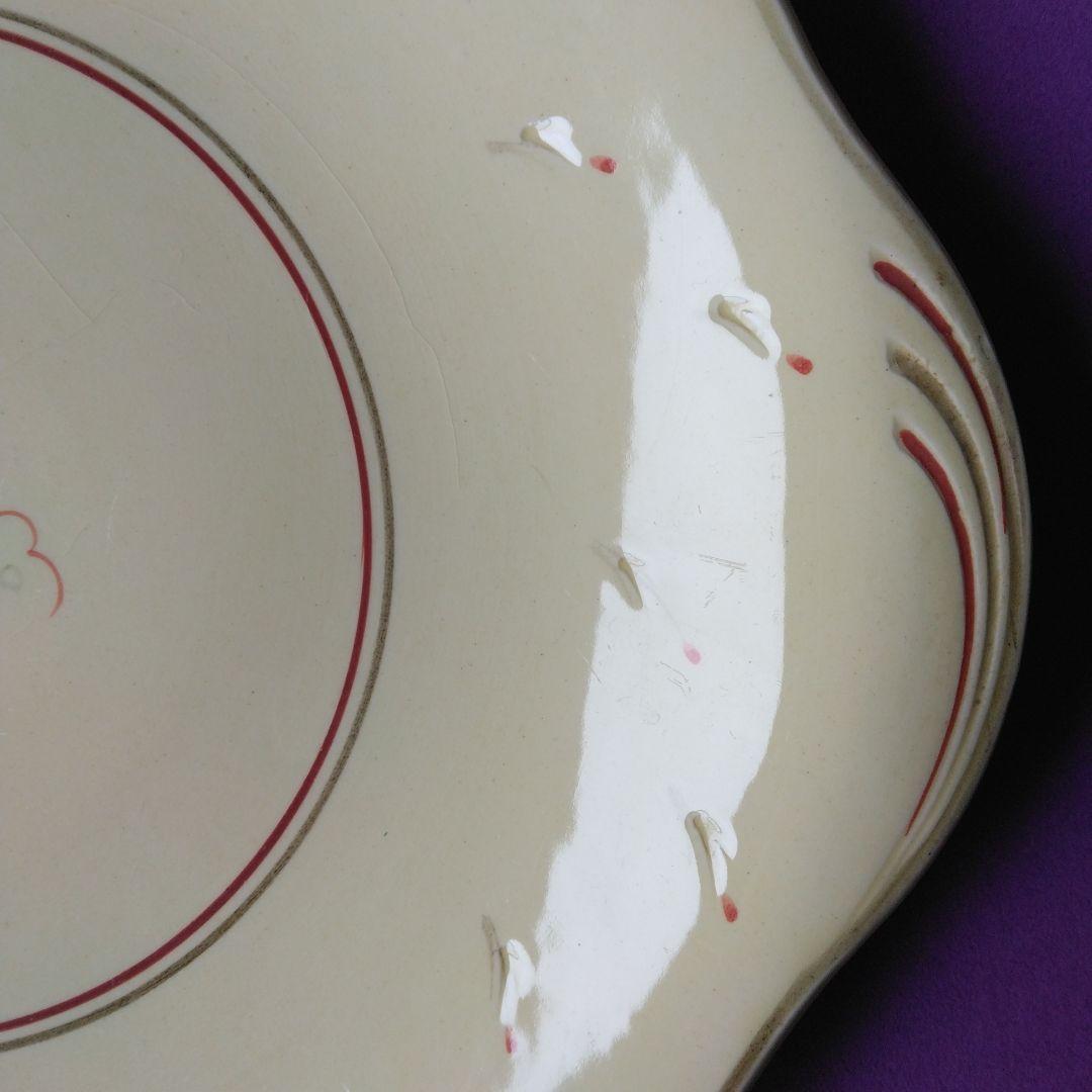 Susie Cooper plate　持ち手付大皿　アカデミーデザイン