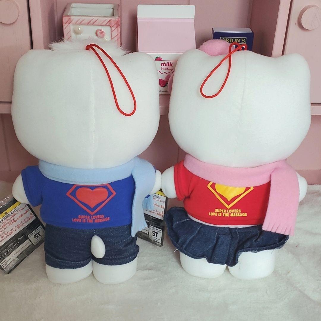 【当時物】2003年 ハローキティ SUPERLOVERS DXぬいぐるみ
