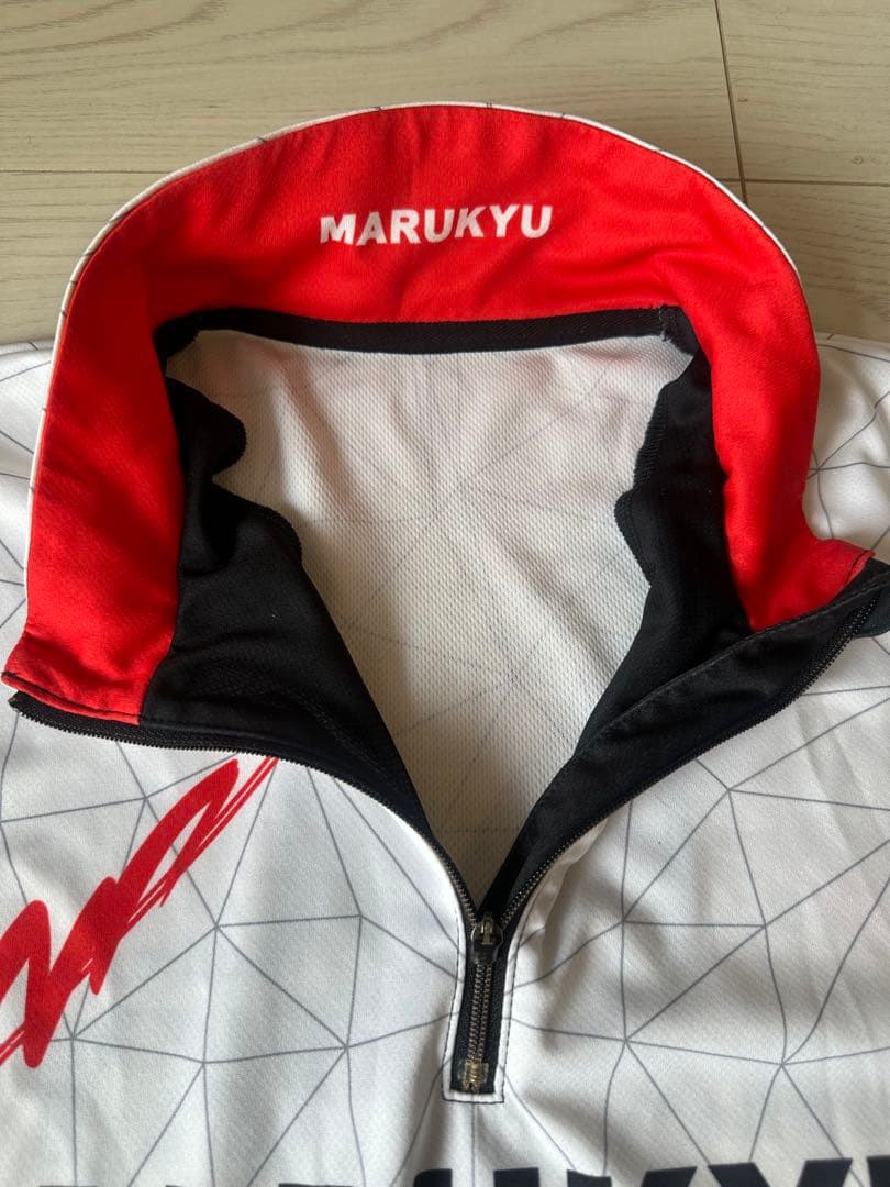 マルキユー(MARUKYU) ジップアップシャツ02 半袖M キャップとセット