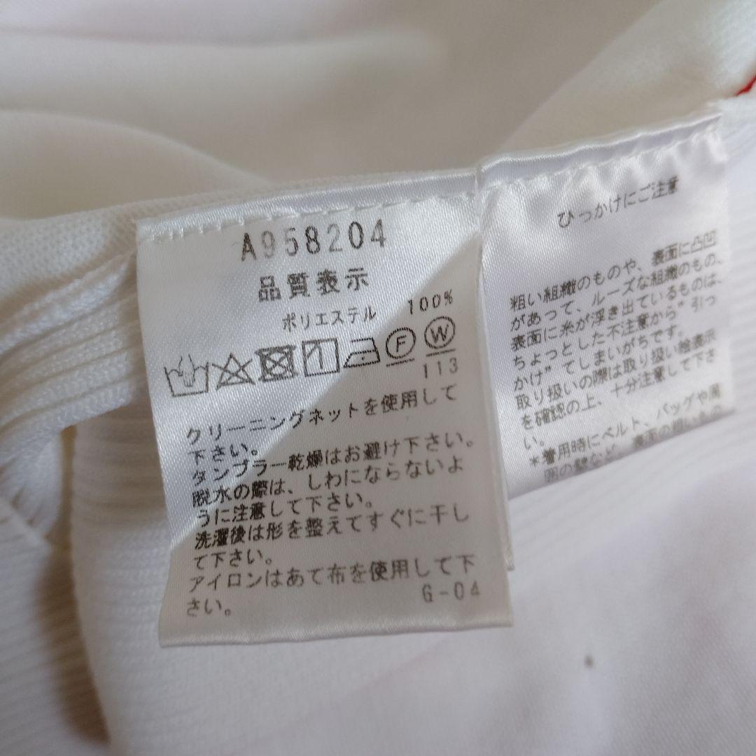 archivio golfノースリーブベスト レディースサイズ　M（38）白/赤