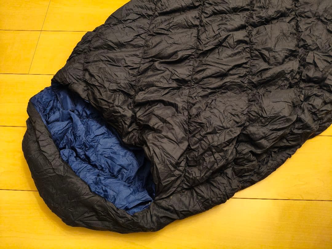 ◆ダウンハガー800#5◆ モンベル mont-bell シュラフ 寝袋 ブルー