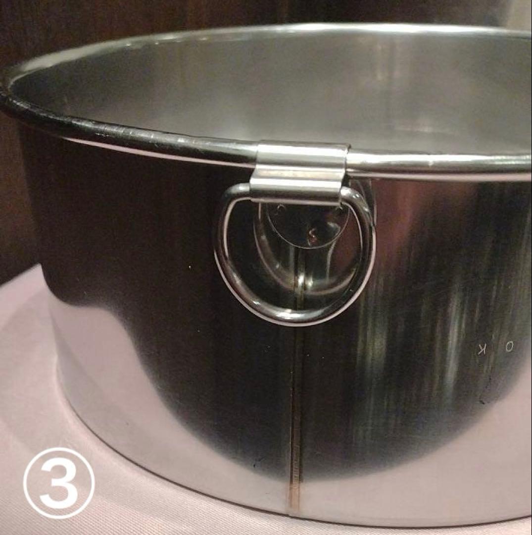 stainless steel 裏ごし器2個+替え網2個+ヘラ3個