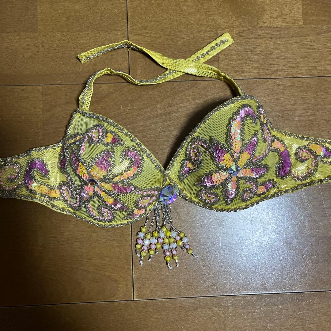 黄色のベリーダンスセット