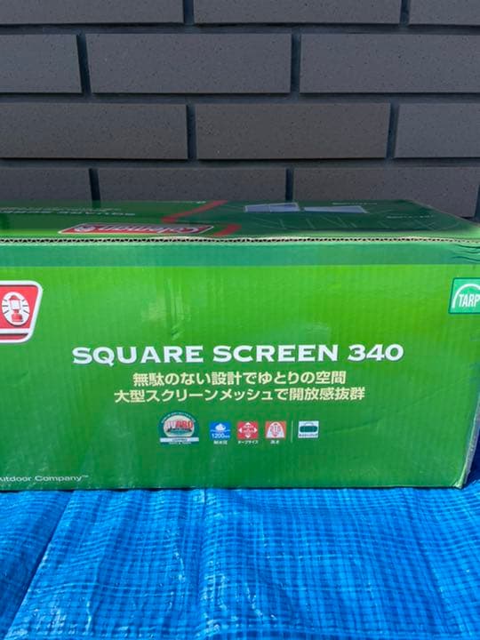 【未使用品】Coleman SQUARE SCREEN340 スクエアスクリーン