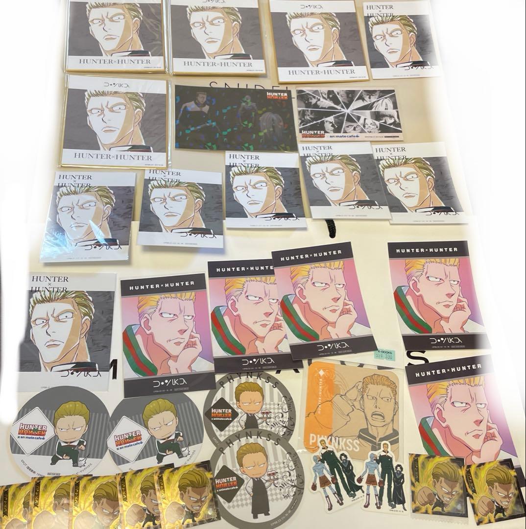 HUNTER × HUNTER 幻影旅団 フィンクス 缶バッジ 等 グッズ