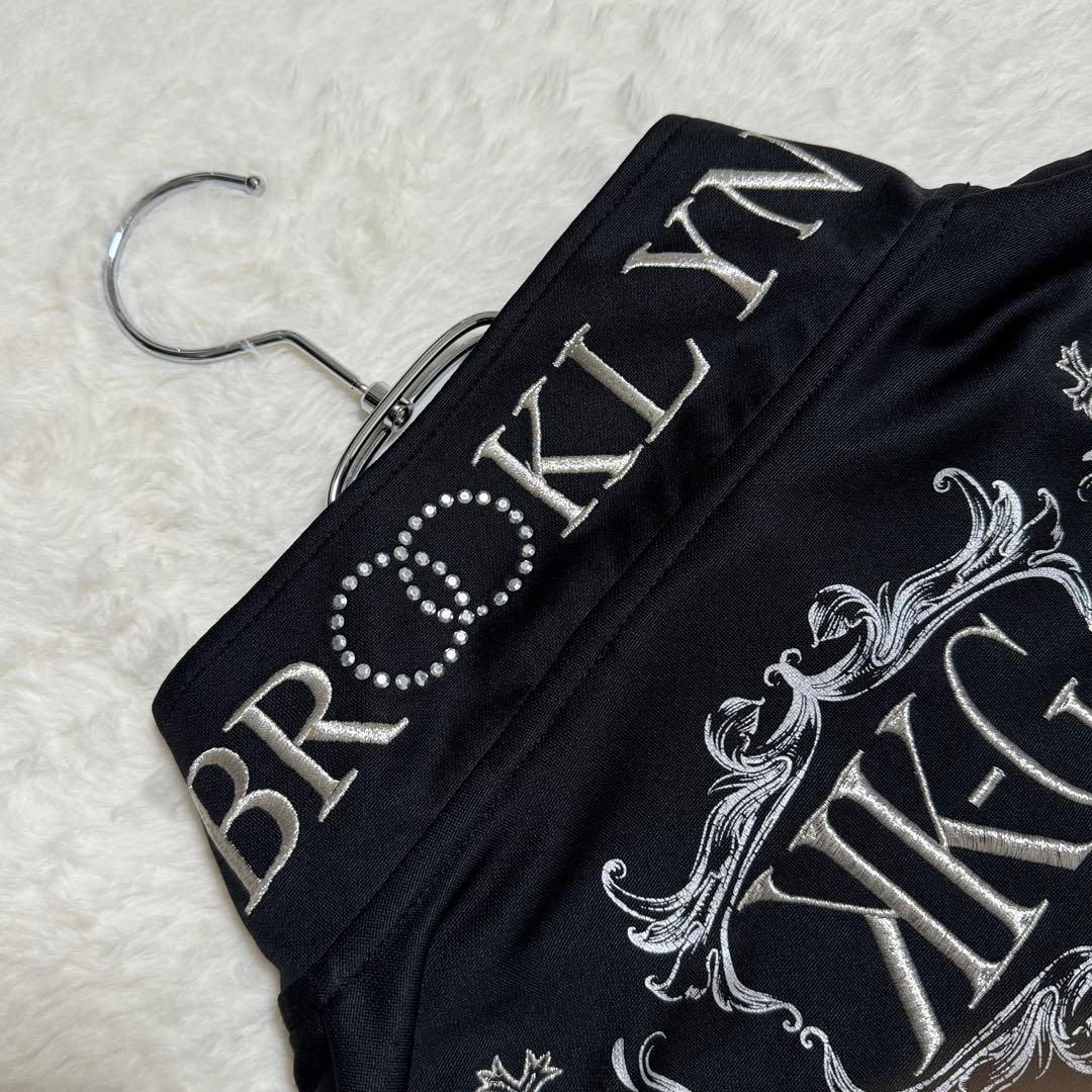 Karl Kani｛カールカナイ｝ストレッチジャケット 英文字刺繍ゴルフ XXL