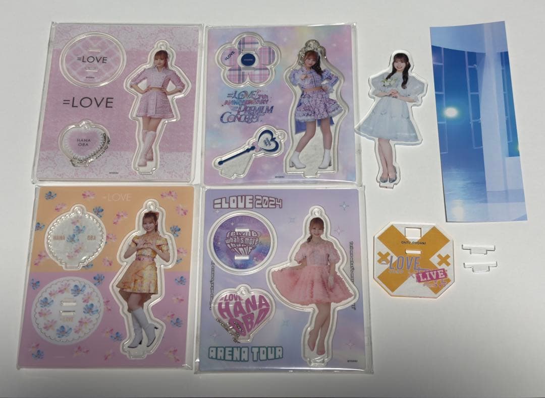 イコラブ　大場花菜　アクスタ　9点セット