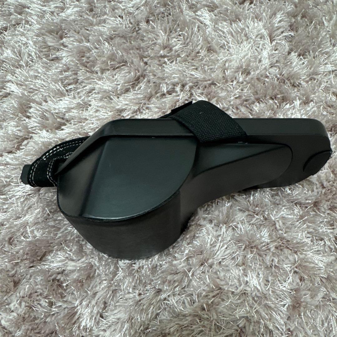 チャコット goopo トレーニングサンダル 黒 収納袋付き Chacott
