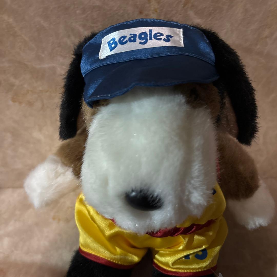 ヴィンテージ レトロ ビーグル 犬 ぬいぐるみ バスケ Beagles